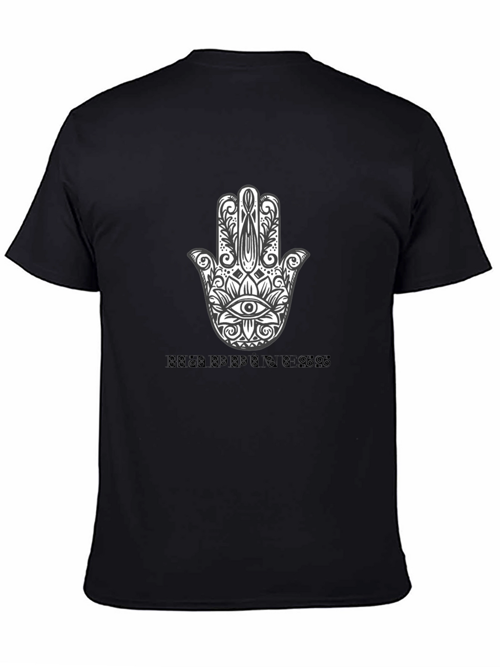 Hamsa Hand Happiness Graphic T-Shirt