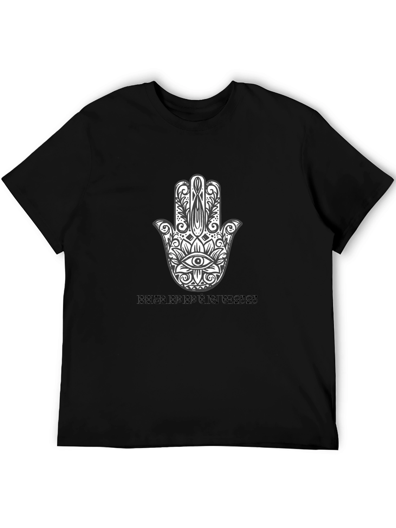 Hamsa Hand Happiness Graphic T-Shirt