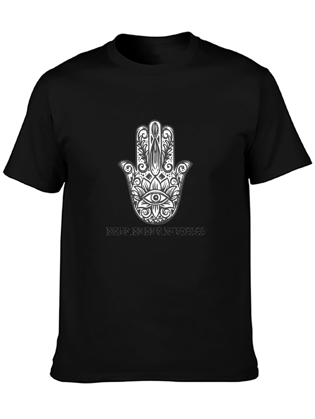 Hamsa Hand Happiness Graphic T-Shirt