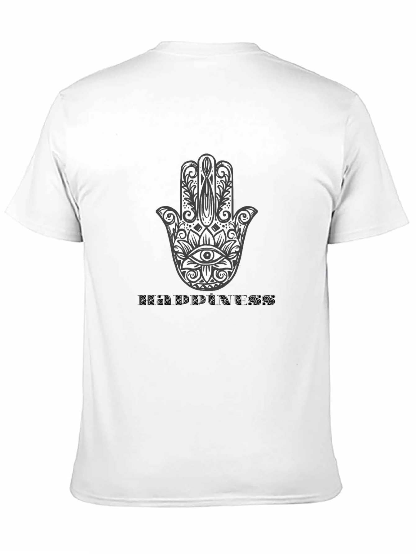 Hamsa Hand Happiness Graphic T-Shirt