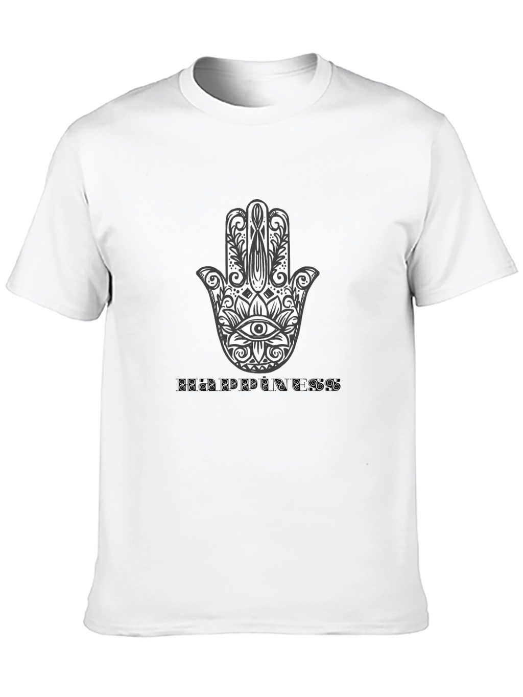 Hamsa Hand Happiness Graphic T-Shirt