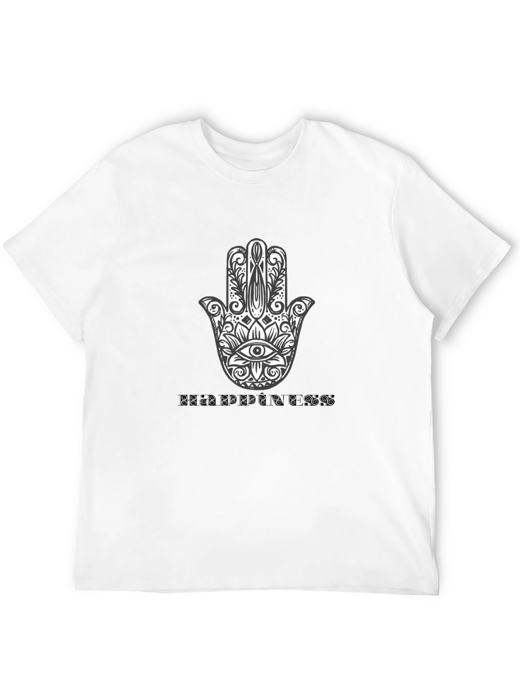 Hamsa Hand Happiness Graphic T-Shirt