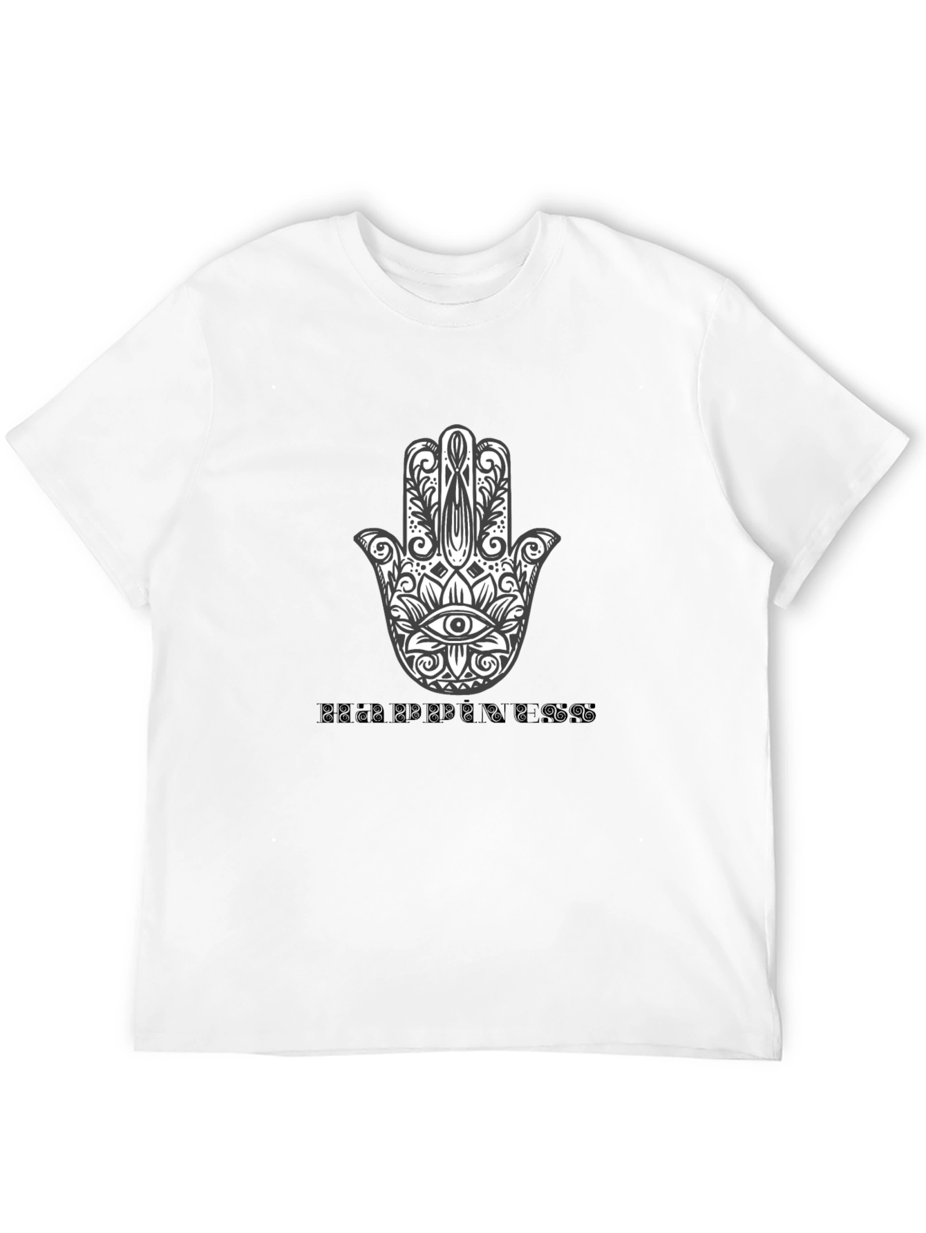 Hamsa Hand Happiness Graphic T-Shirt