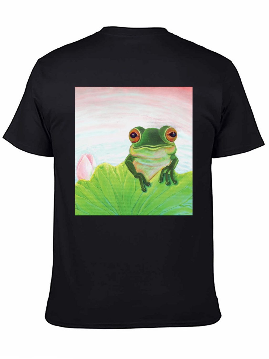 Frog on Lily Pad Graphic Tee - Unisex