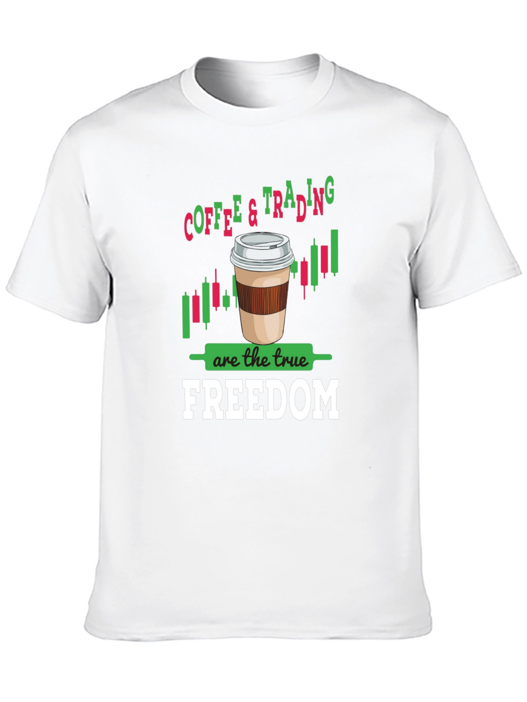 Coffee & Trading Freedom Graphic Tee