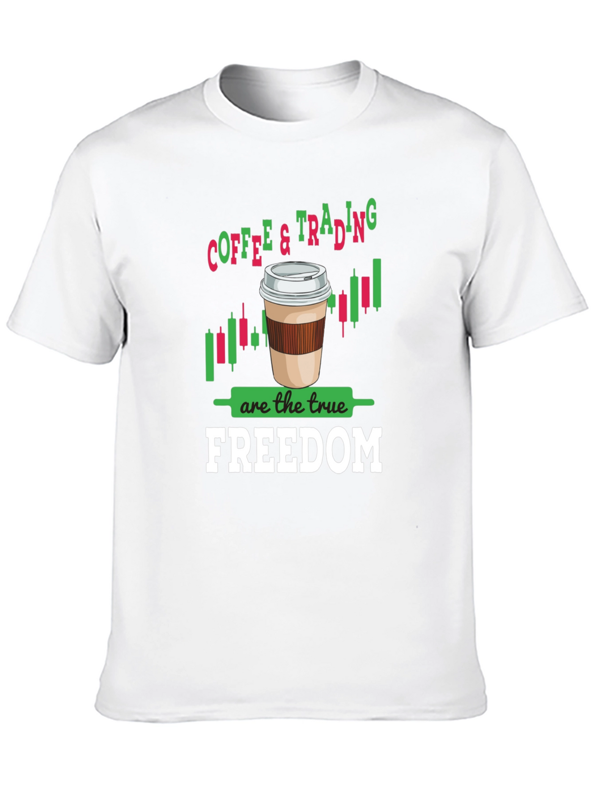 Coffee & Trading Freedom Graphic Tee