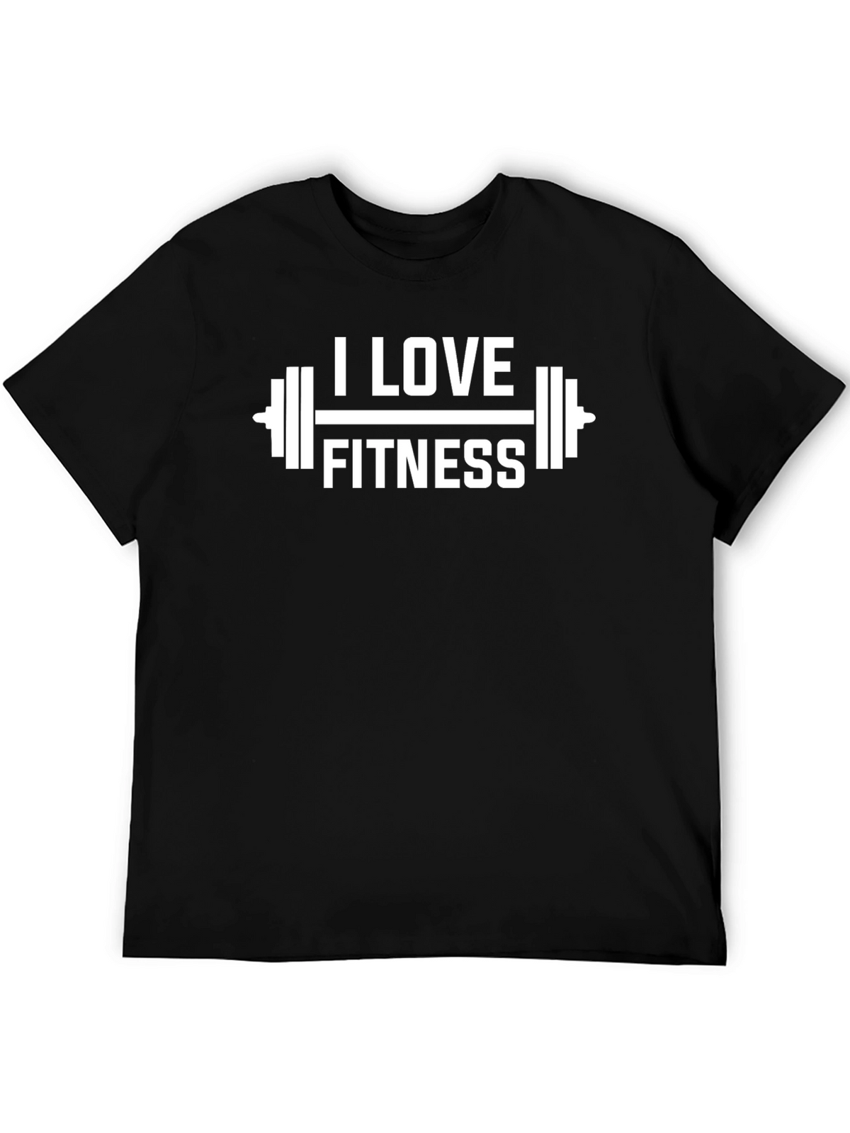 I Love Fitness Graphic T-Shirt - Workout Tee