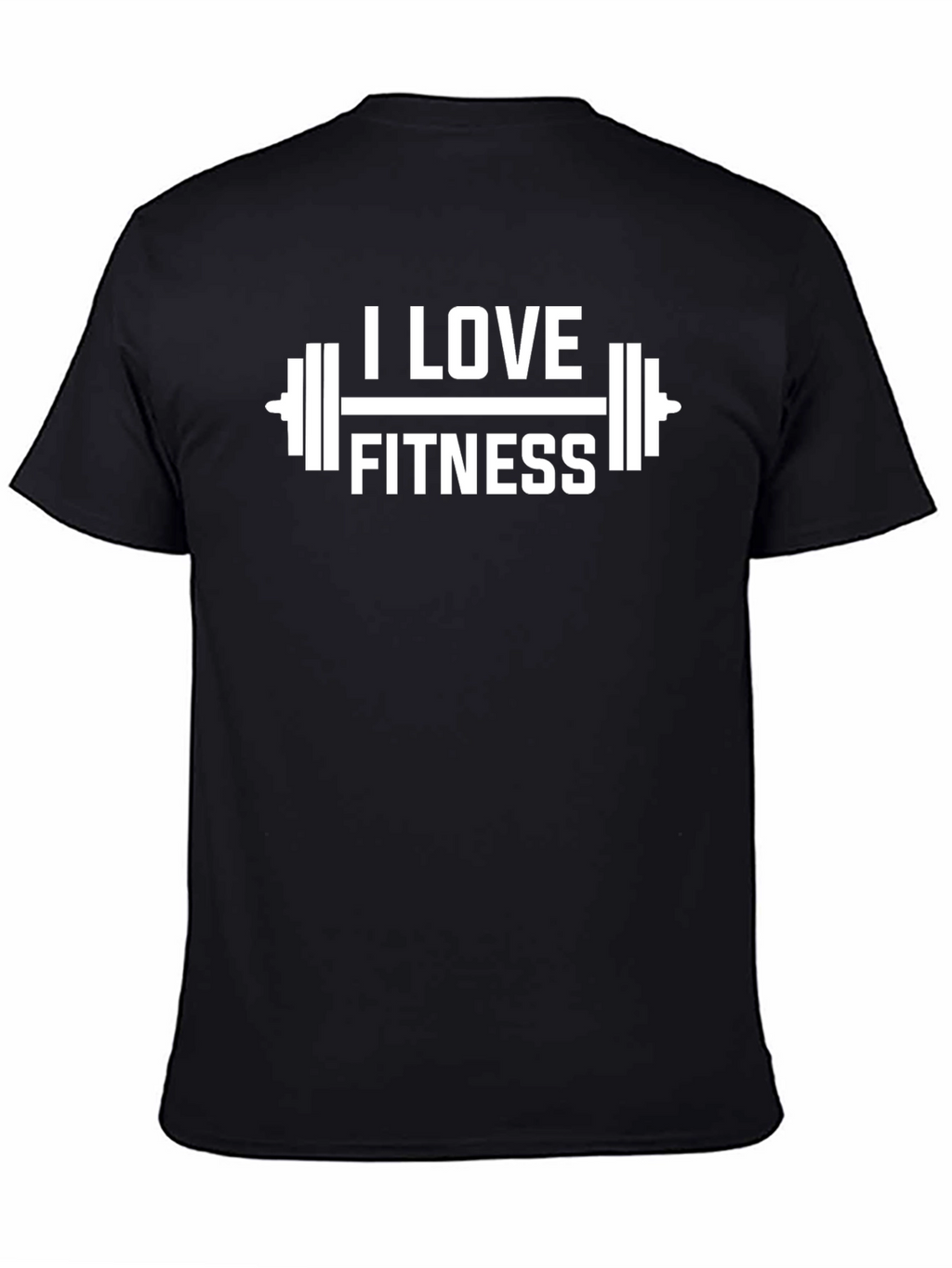 I Love Fitness Graphic T-Shirt - Workout Tee