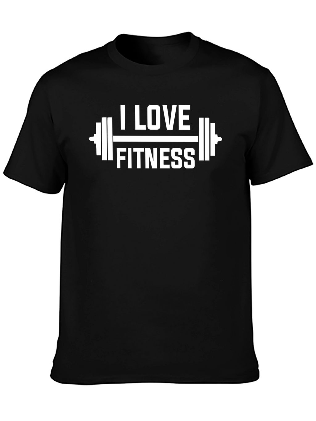 I Love Fitness Graphic T-Shirt - Workout Tee
