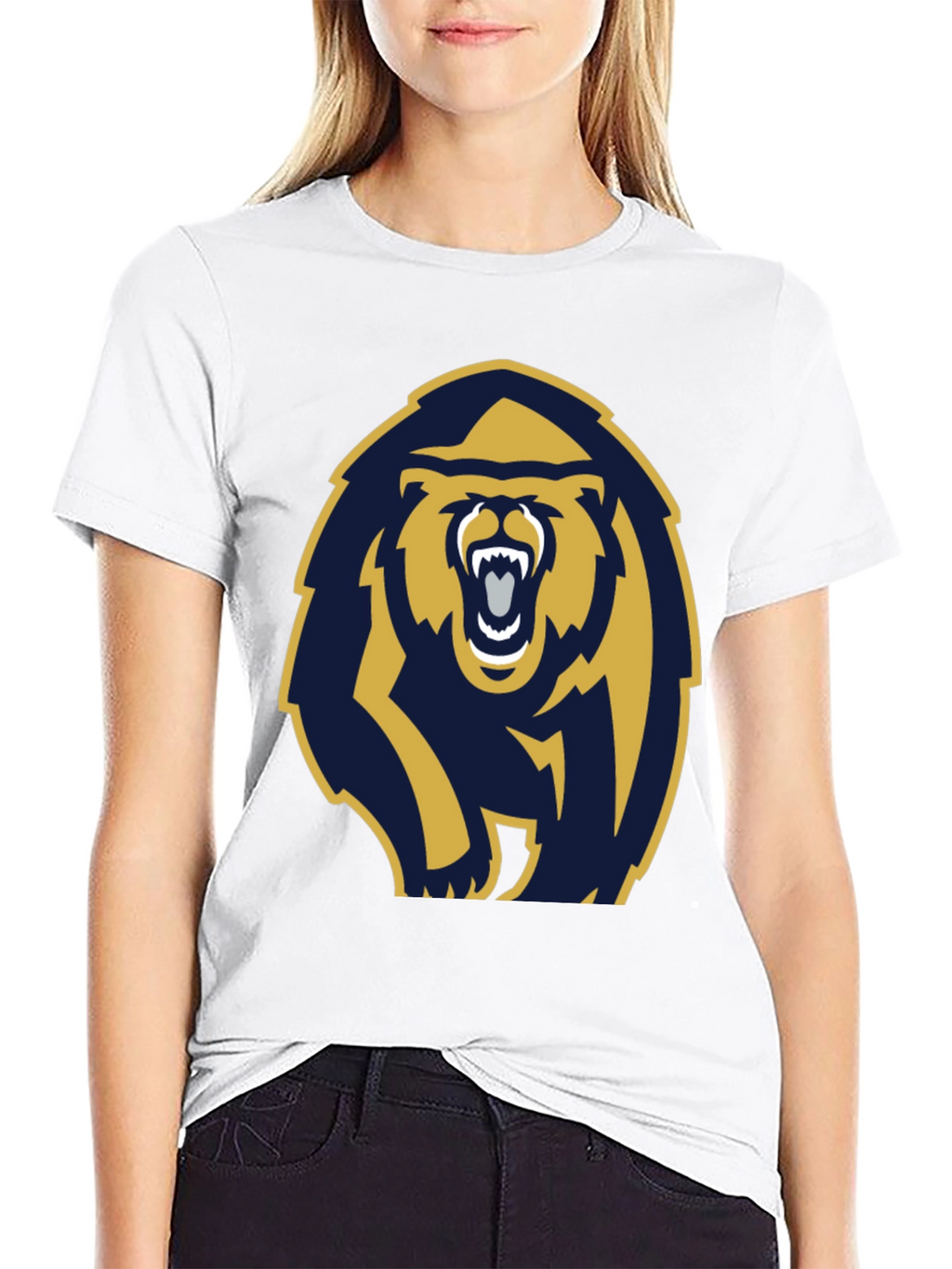 Bold Bear Graphic T-Shirt - Black