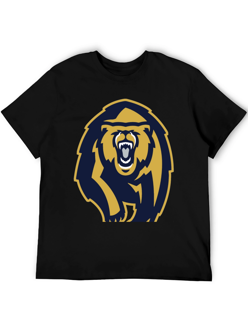 Bold Bear Graphic T-Shirt - Black