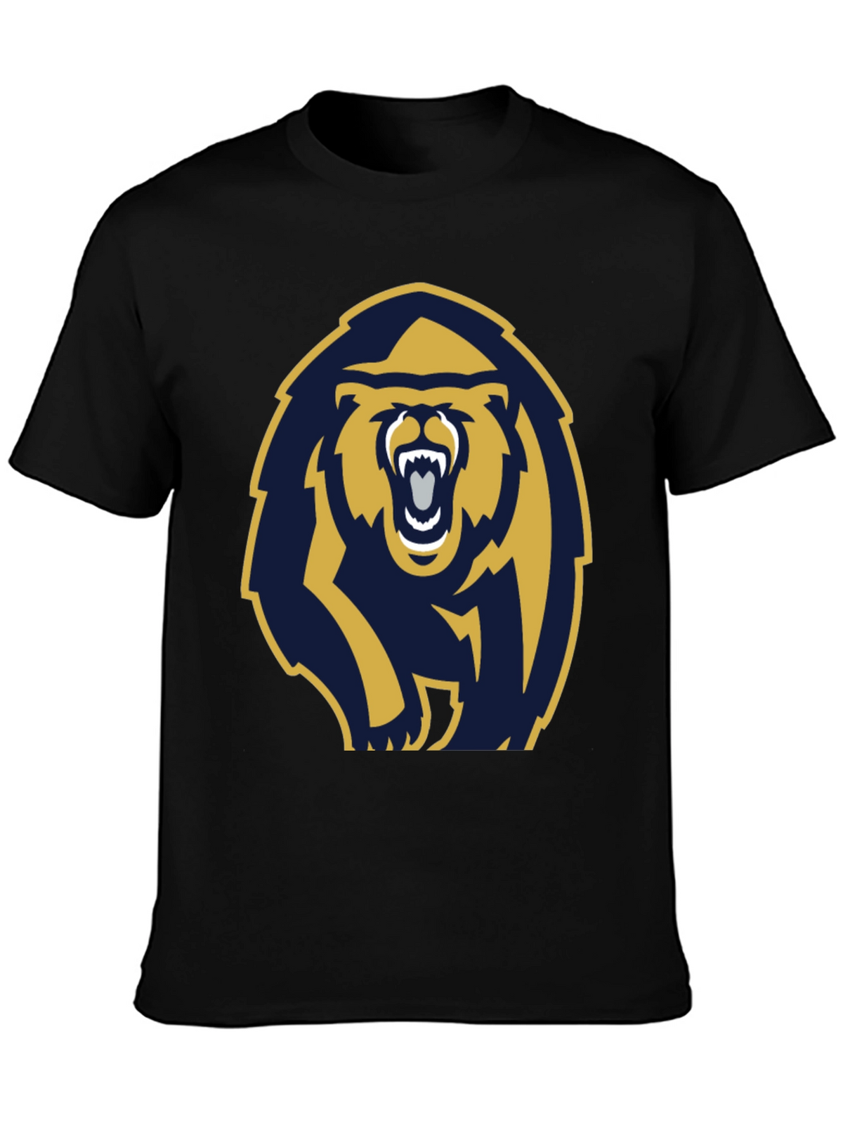 Bold Bear Graphic T-Shirt - Black