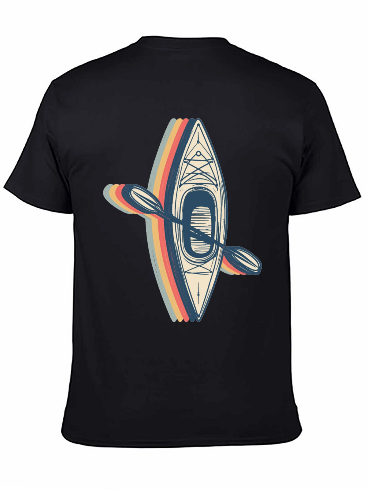 Retro Kayak T-Shirt - Adventure Ready!