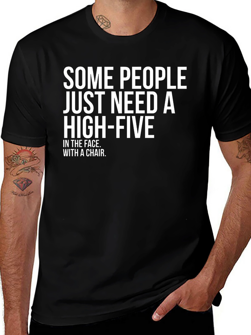 Sarcastic High-Five Graphic Tee