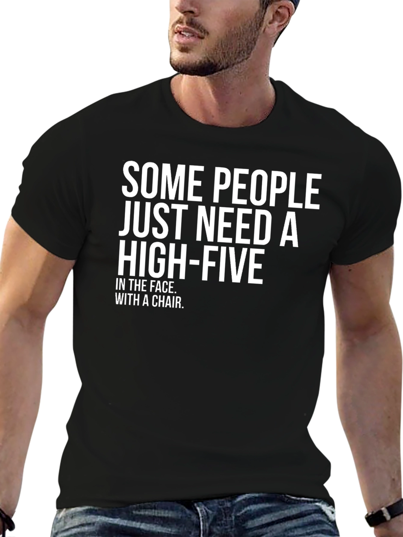 Sarcastic High-Five Graphic Tee