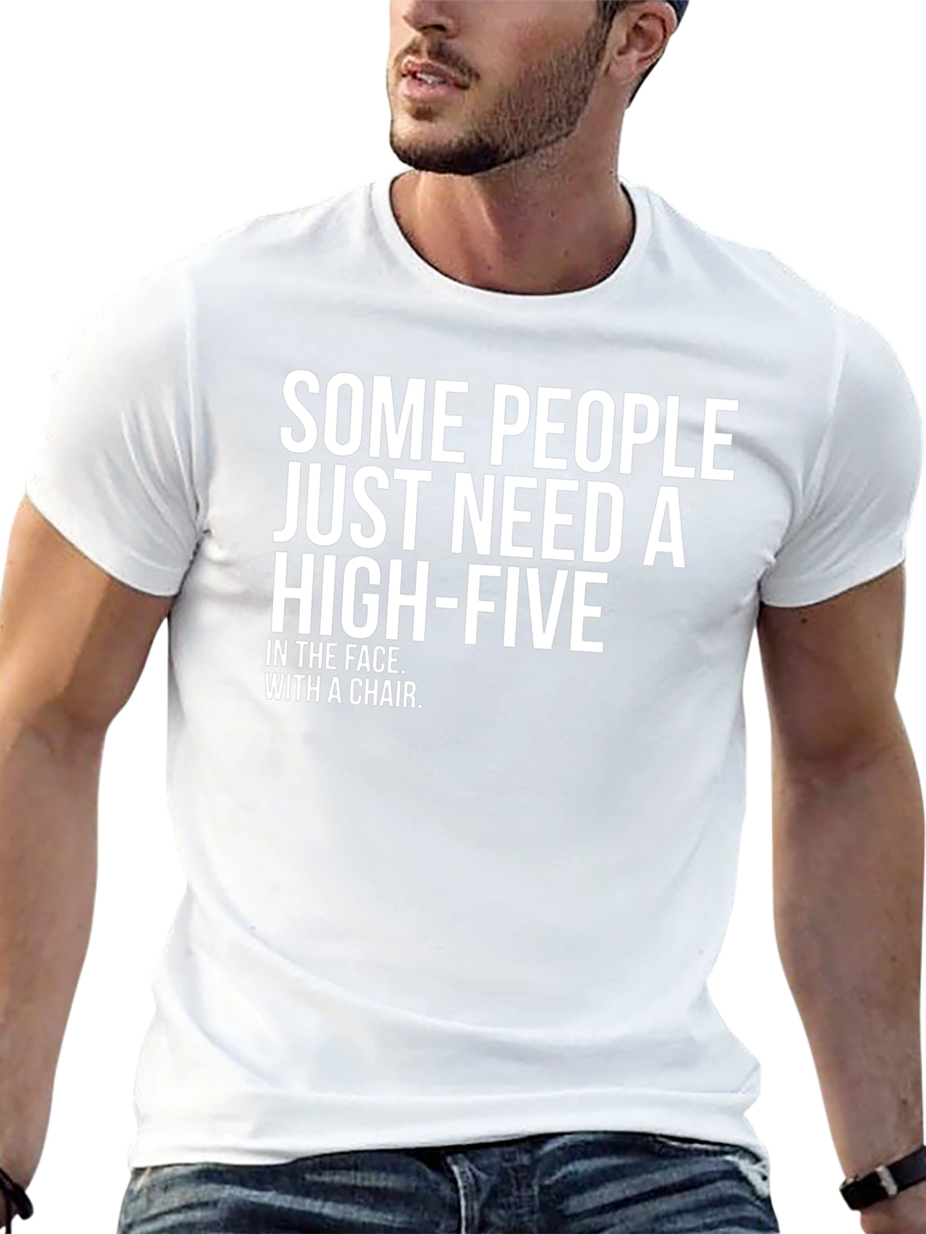 Sarcastic High-Five Graphic Tee