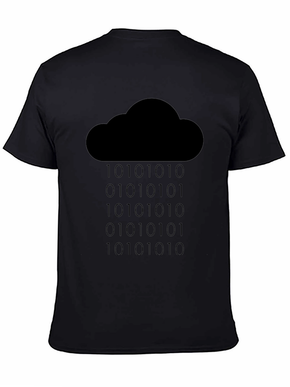 Cloud Binary Code T-Shirt