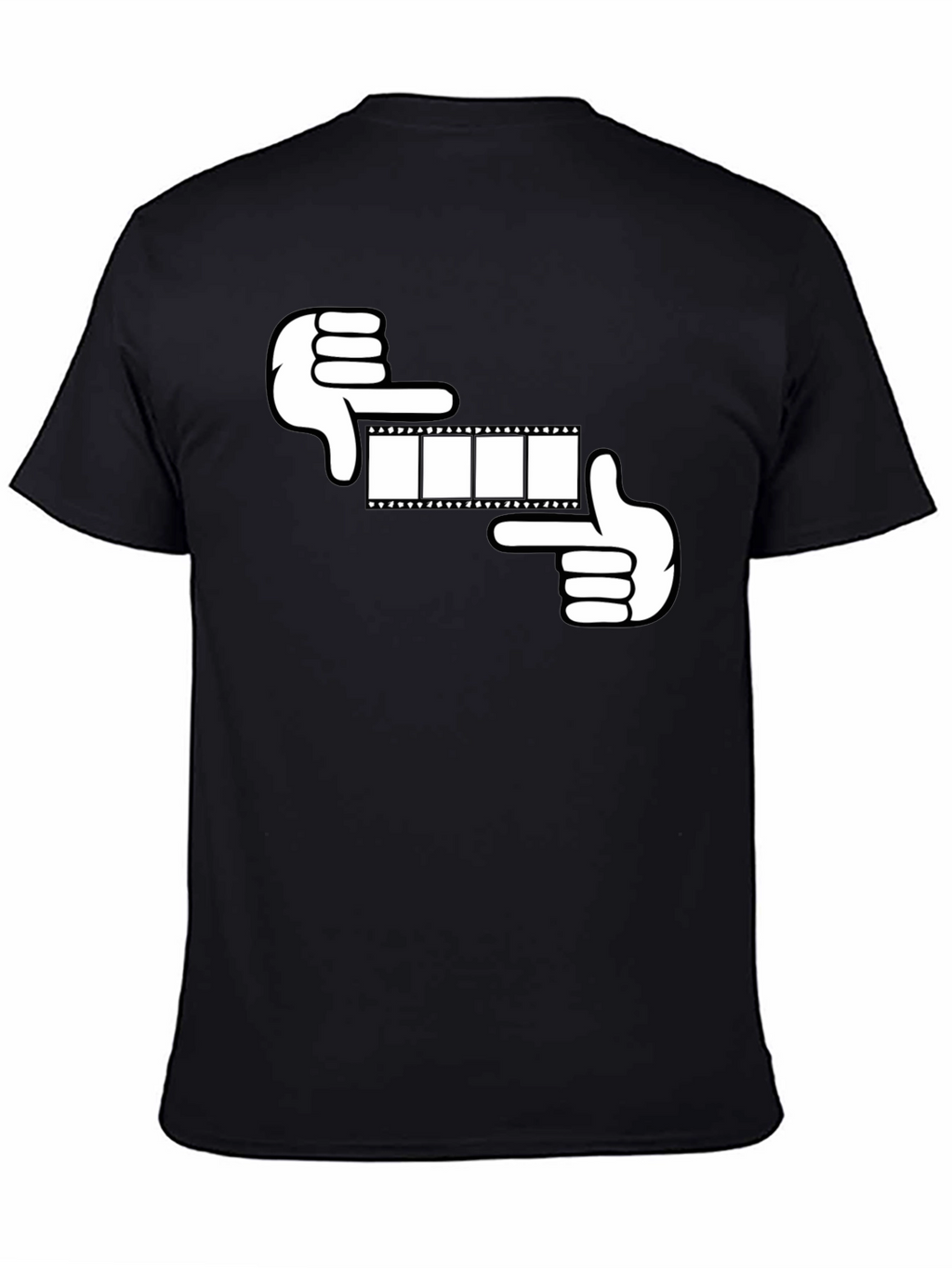 Film Frame Graphic Tee - Black