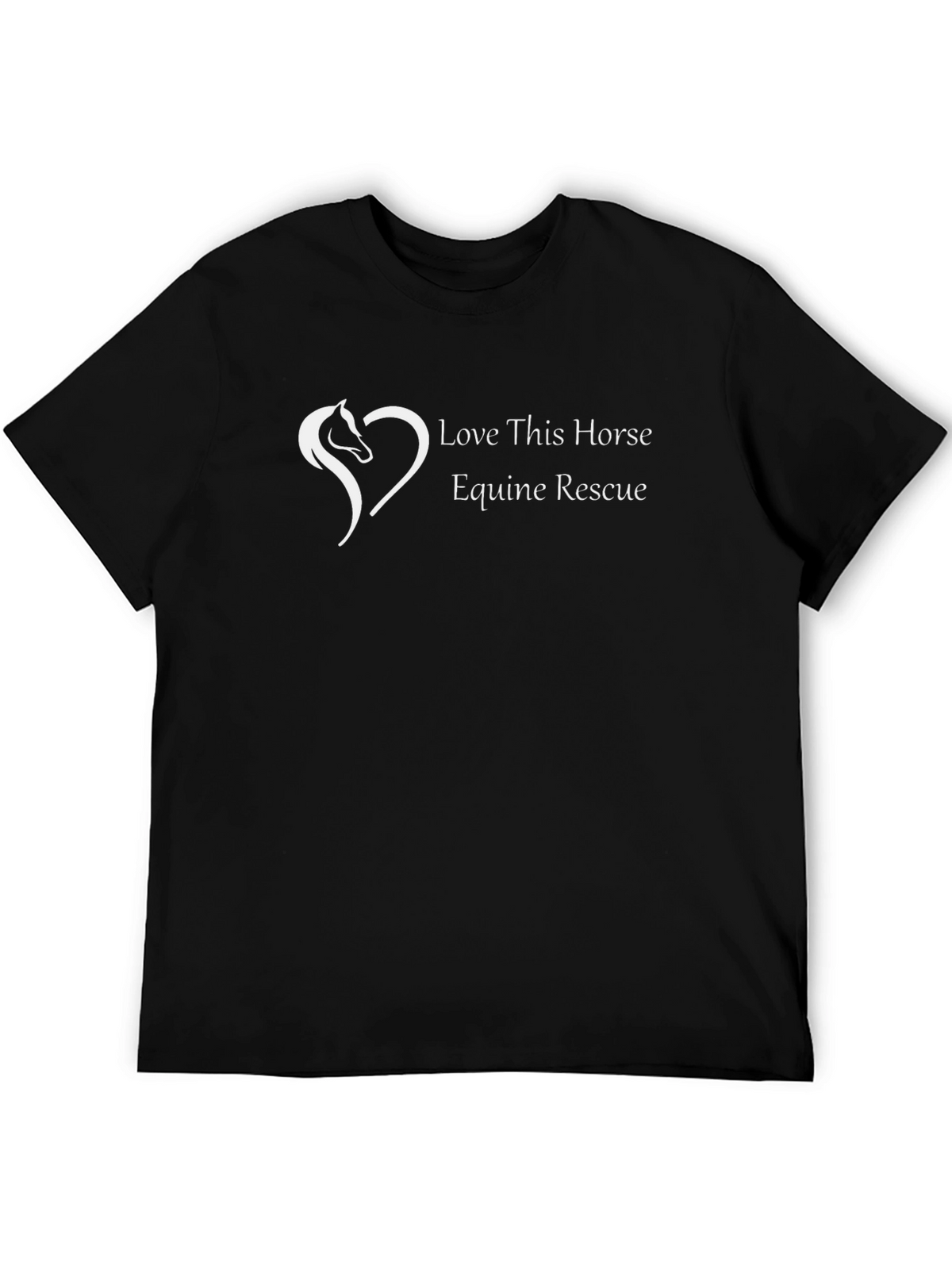 Love This Horse Equine Rescue T-Shirt