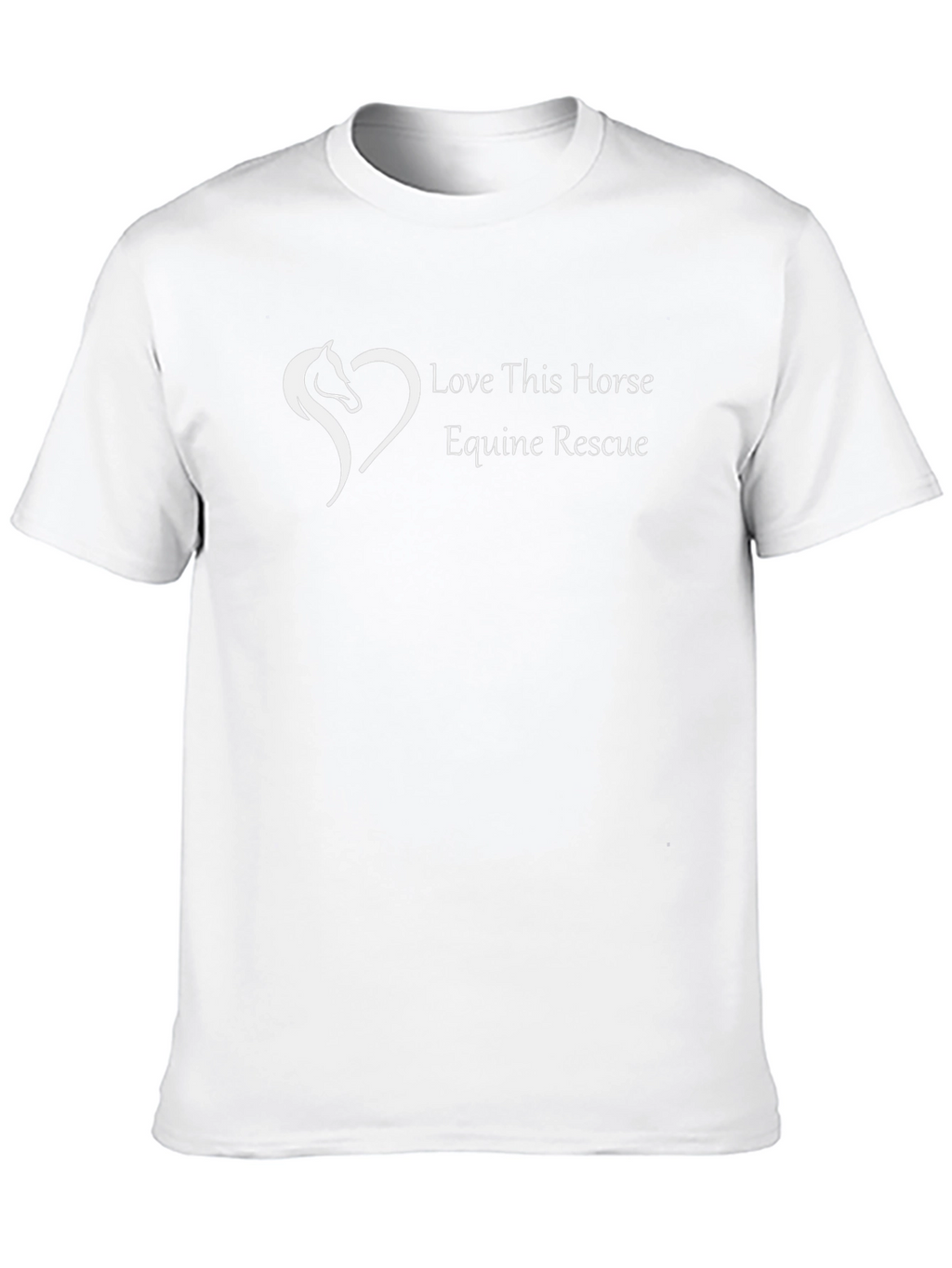 Love This Horse Equine Rescue T-Shirt