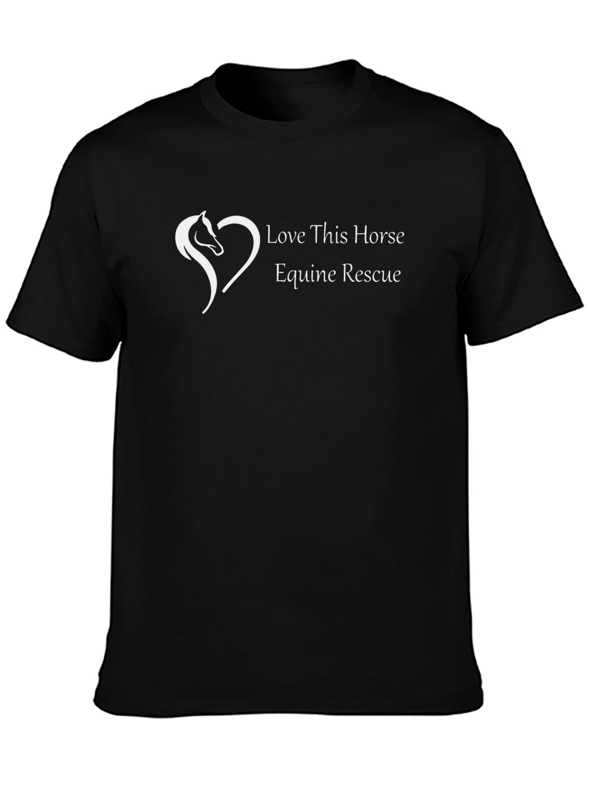 Love This Horse Equine Rescue T-Shirt