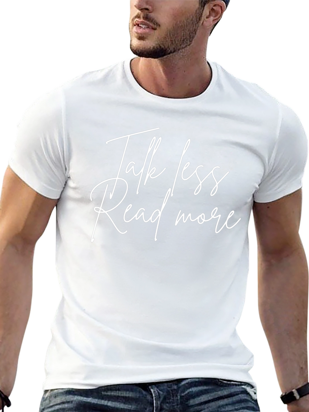 Talk Less Read More Graphic Tee