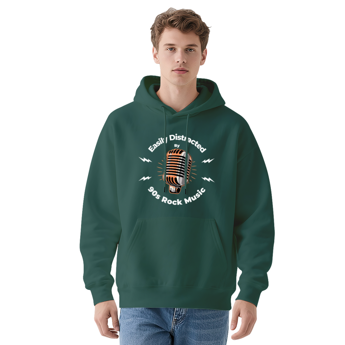 Rock Music Graphic Hoodie