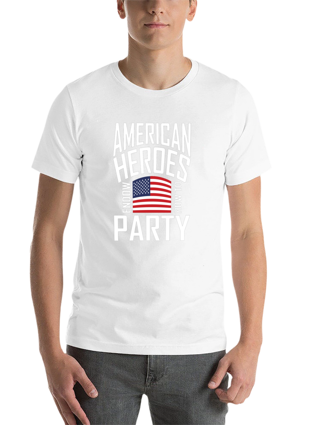 American Heroes Party Patriotic T-Shirt