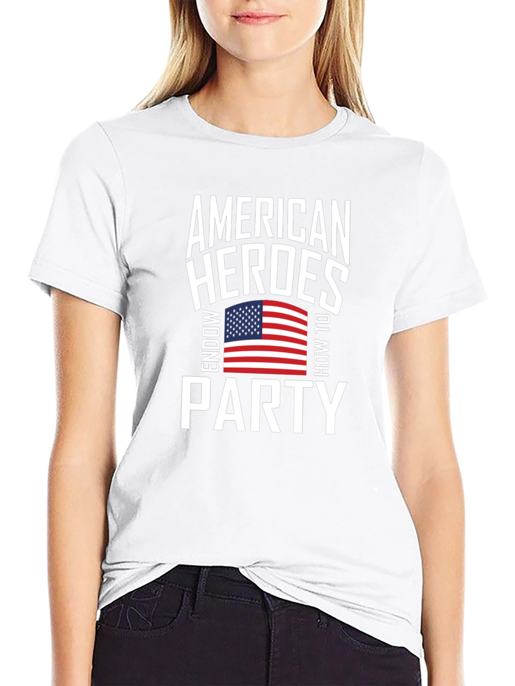 American Heroes Party Patriotic T-Shirt