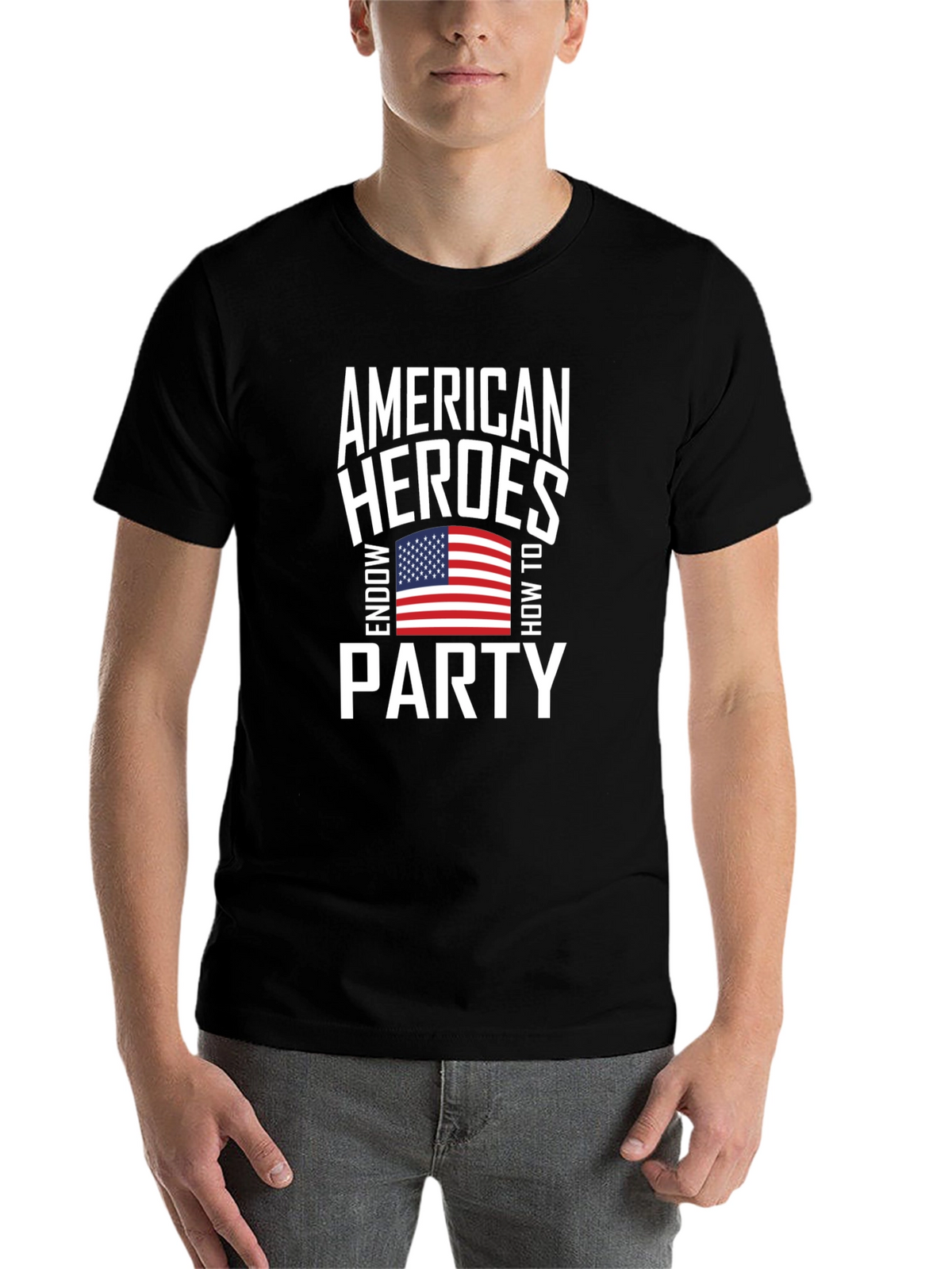 American Heroes Party Patriotic T-Shirt