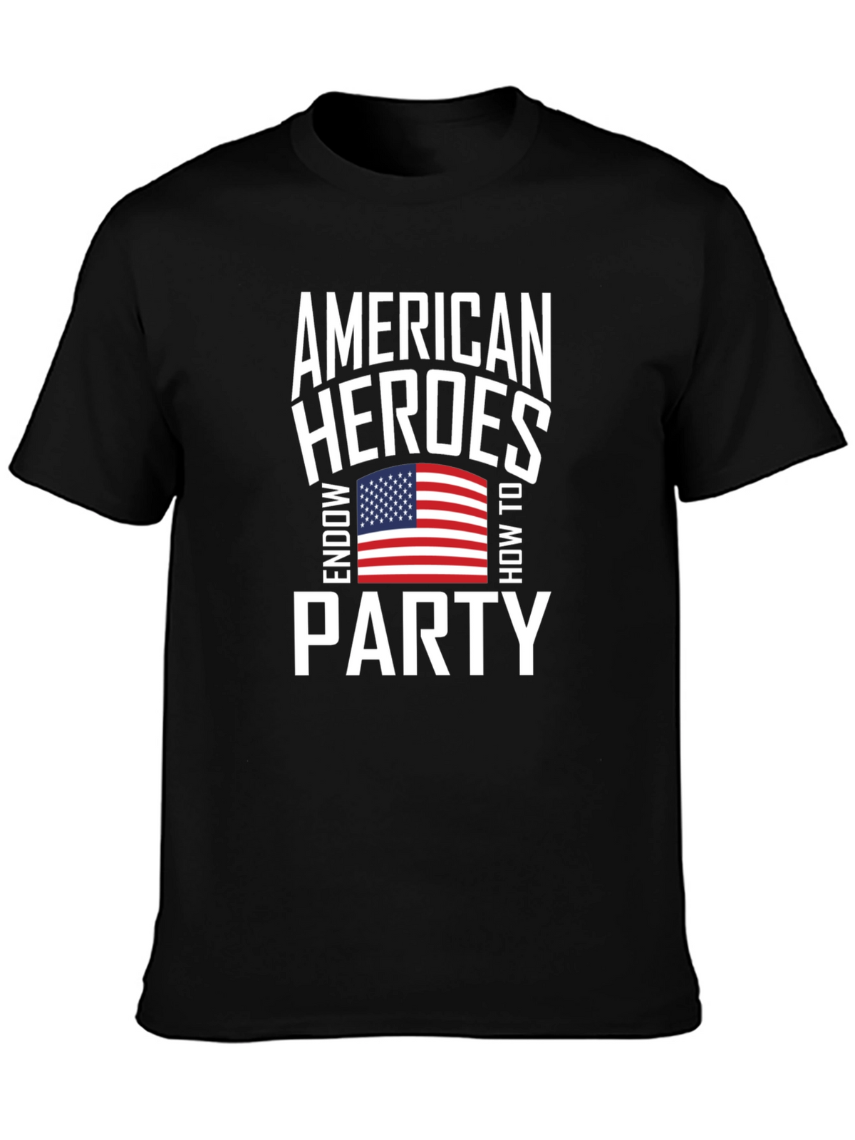 American Heroes Party Patriotic T-Shirt