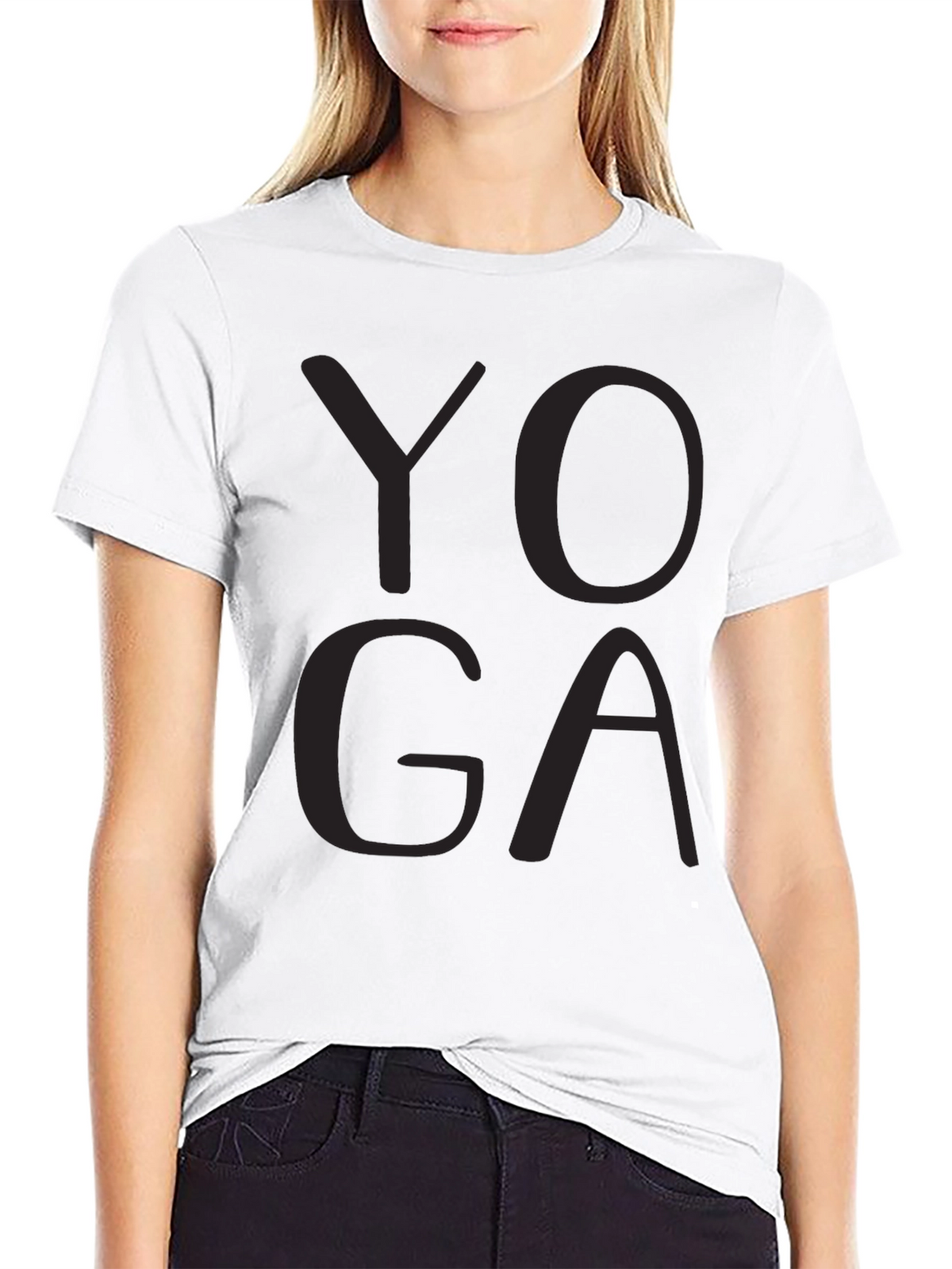 Yoga Tee - Relaxed Fit Soft Cotton