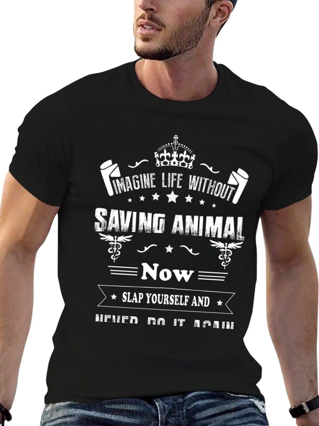 Imagine Life Without Saving Animals T-Shirt