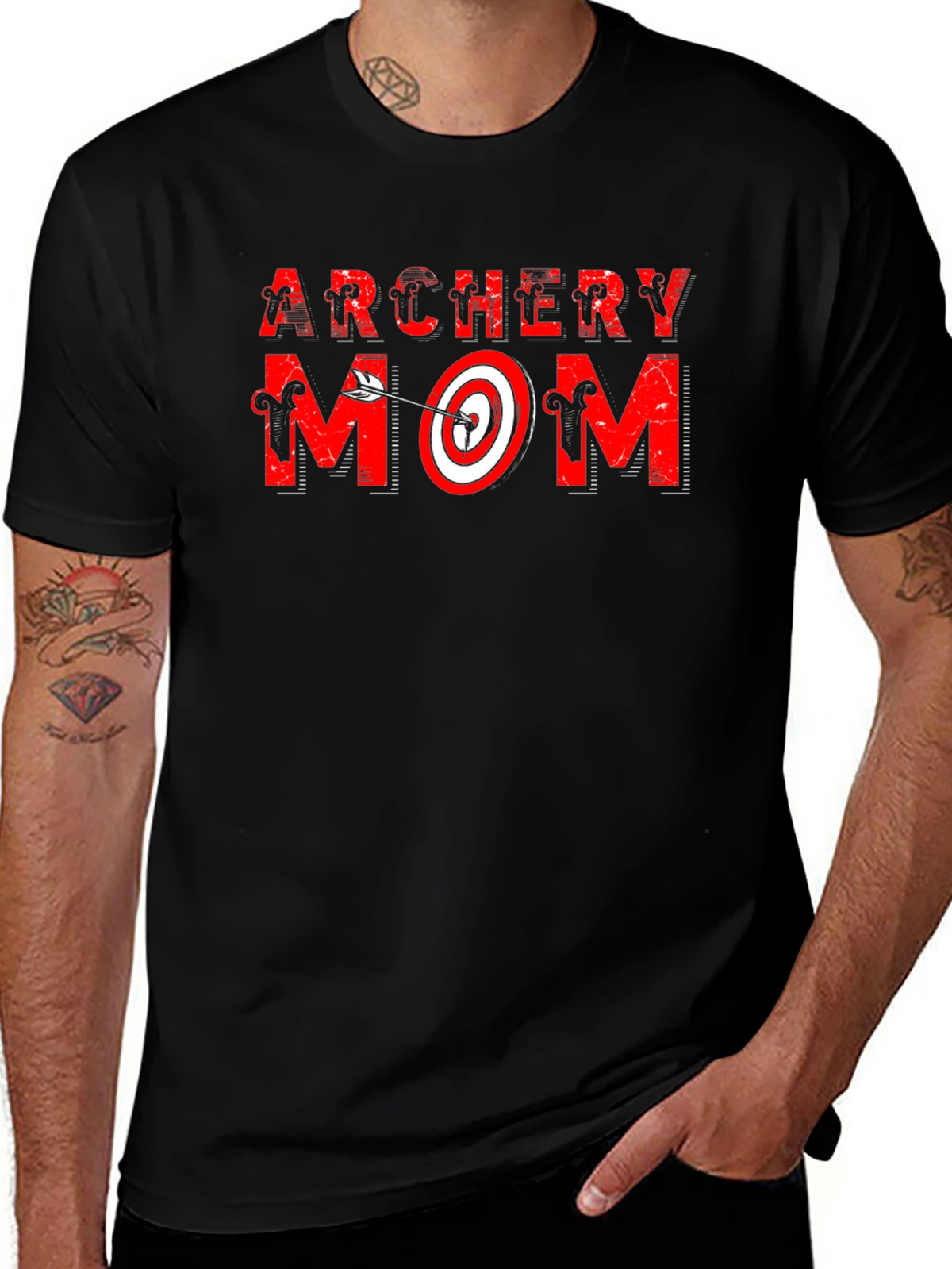 Archery Mom Graphic T-Shirt