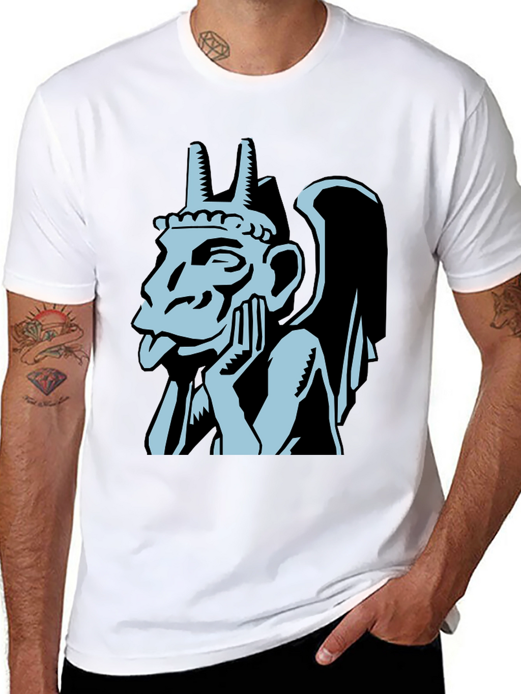 Gargoyle Graphic Tee - Black T-Shirt