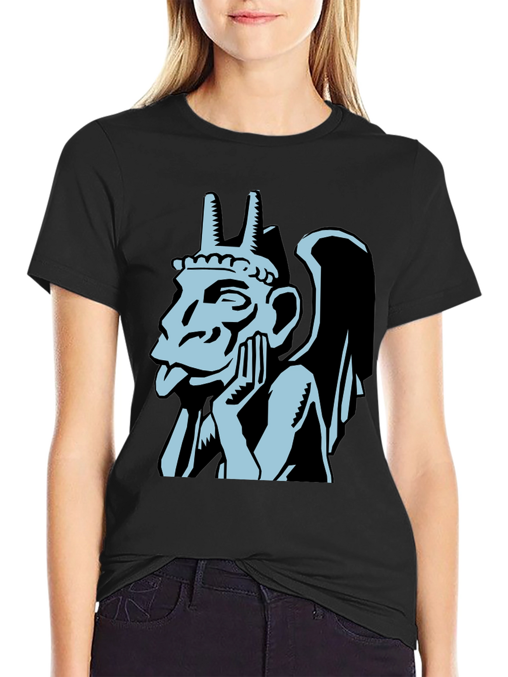 Gargoyle Graphic Tee - Black T-Shirt