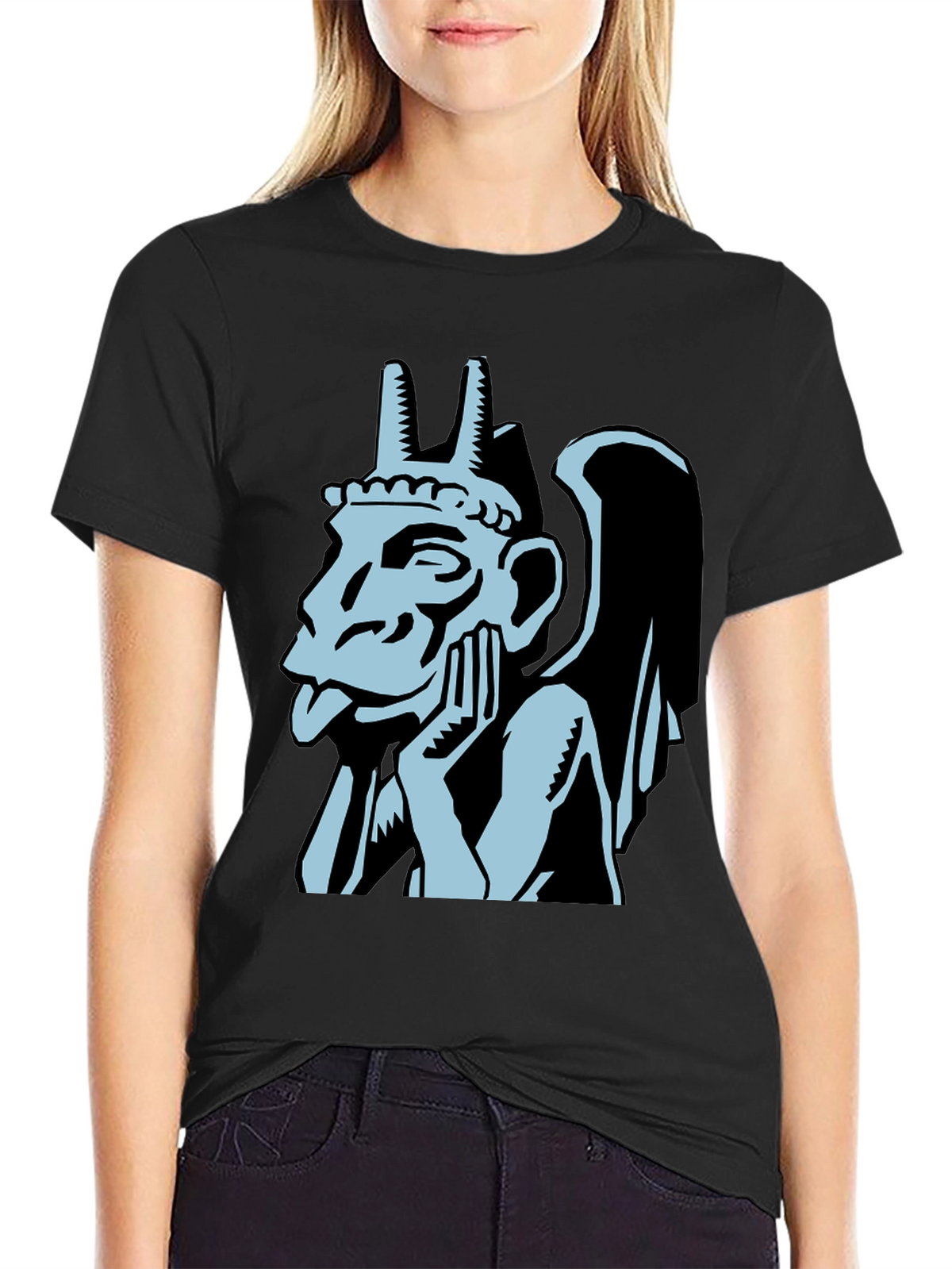 Gargoyle Graphic Tee - Black T-Shirt