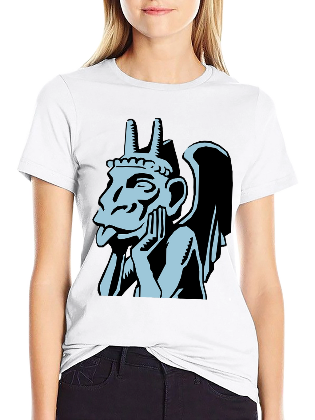 Gargoyle Graphic Tee - Black T-Shirt