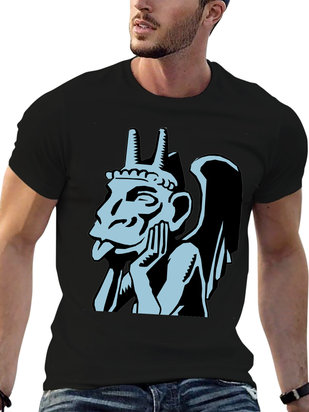 Gargoyle Graphic Tee - Black T-Shirt