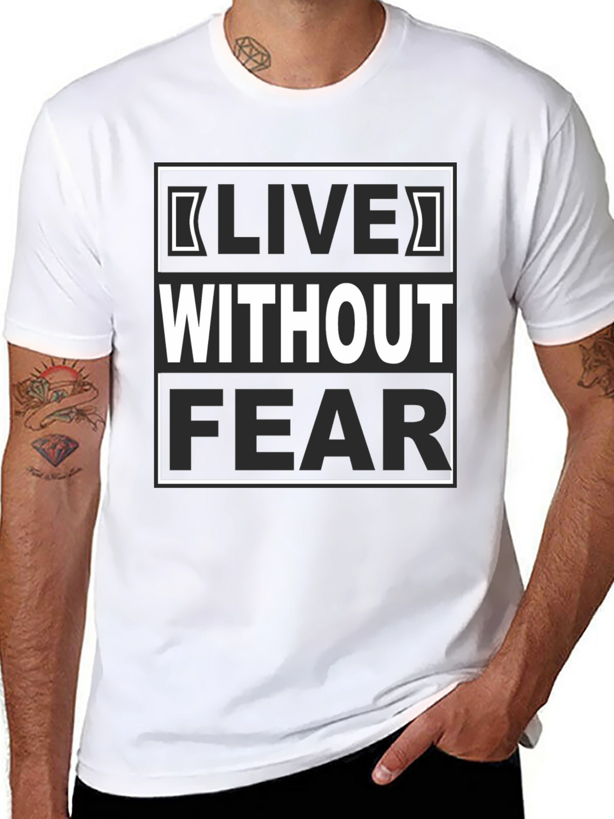 Live Without Fear Graphic Tee