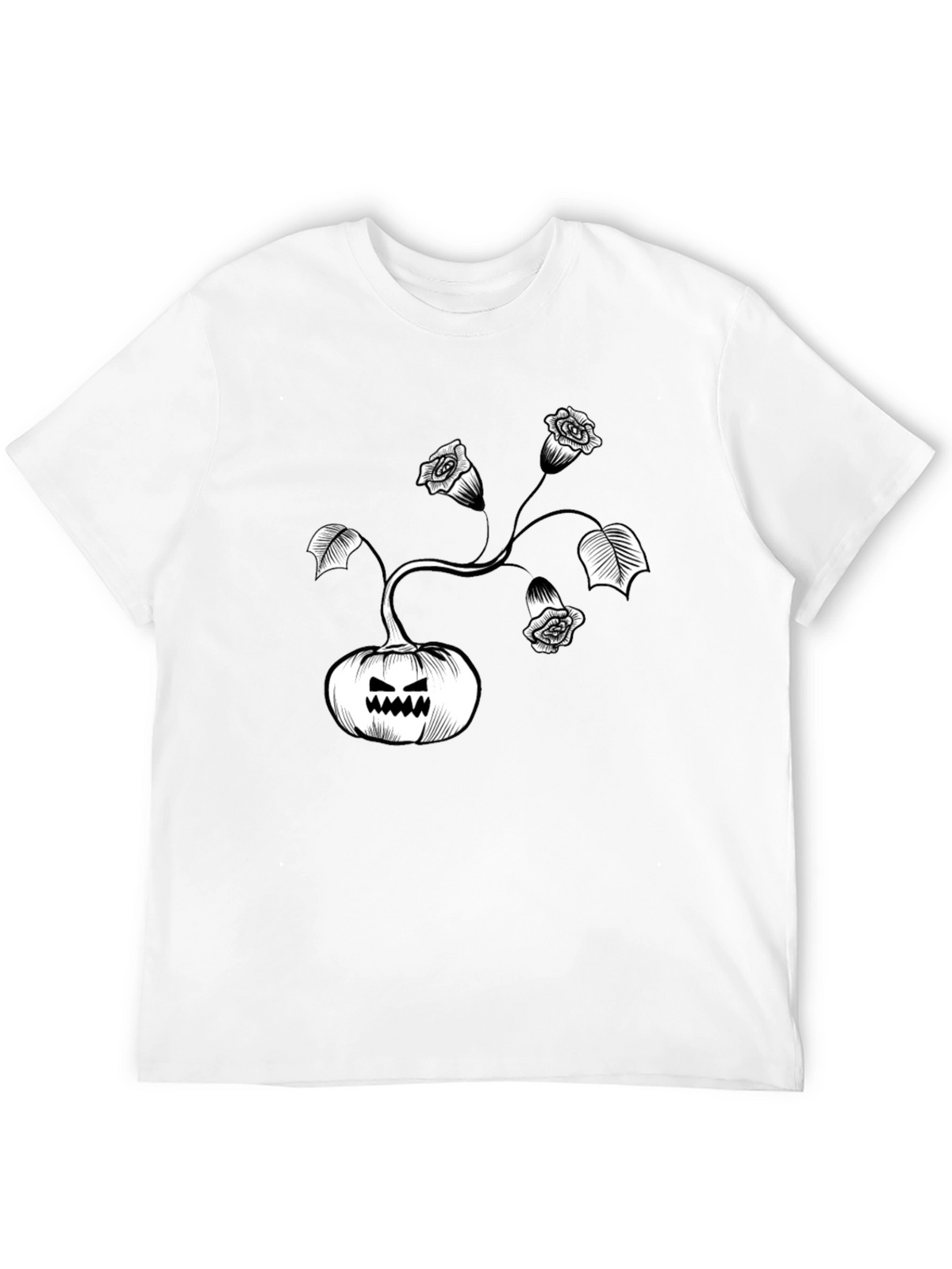 Pumpkin Rose Graphic Tee