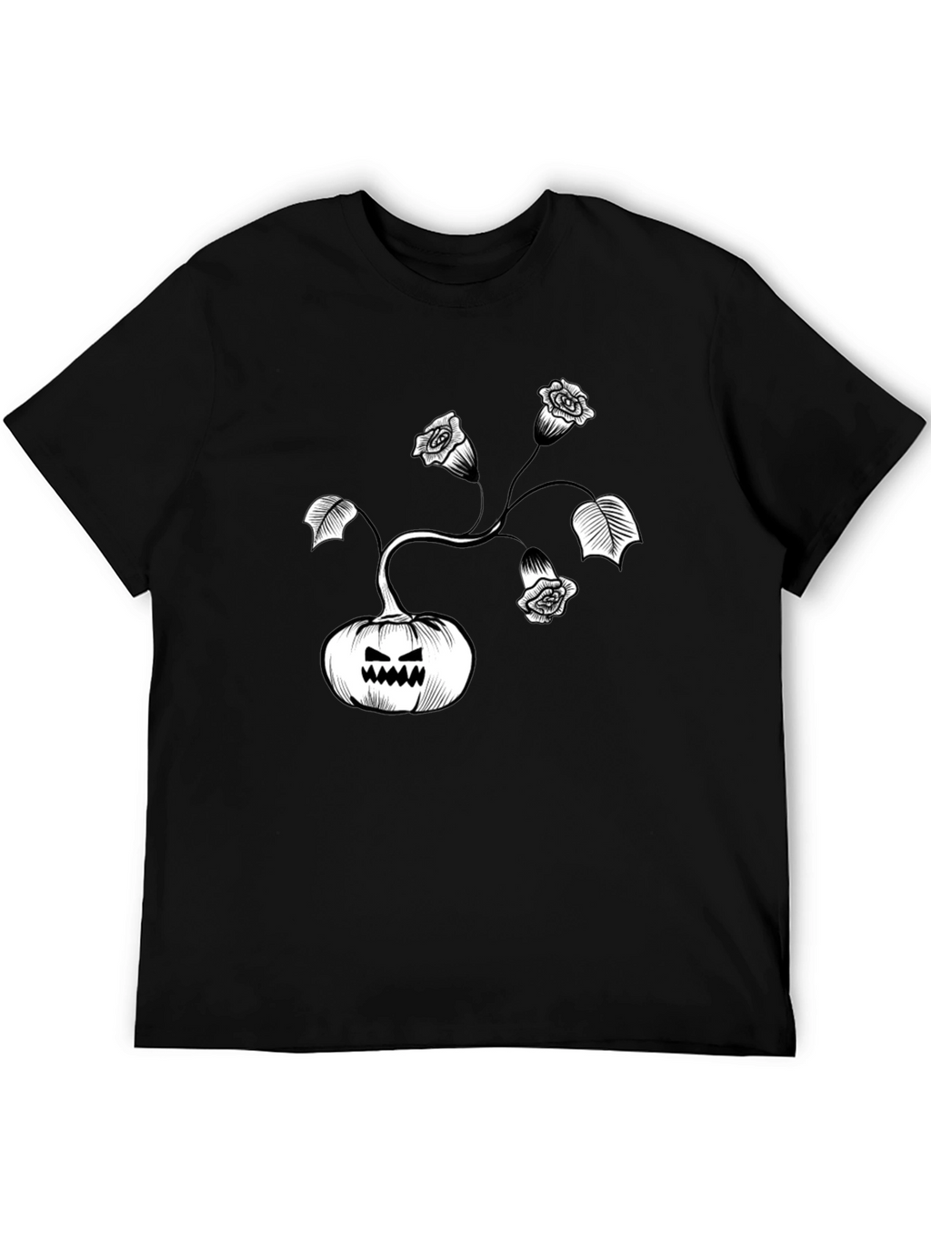 Pumpkin Rose Graphic Tee
