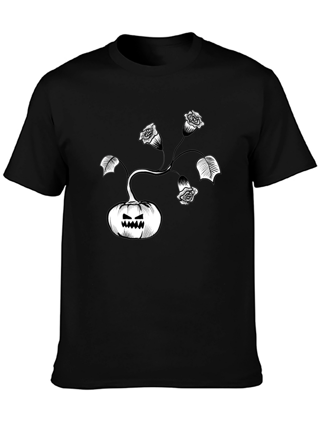 Pumpkin Rose Graphic Tee