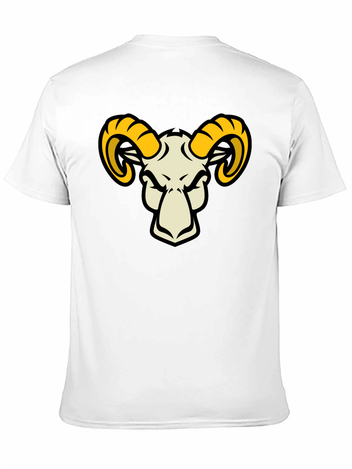 Ram Graphic Black T-Shirt