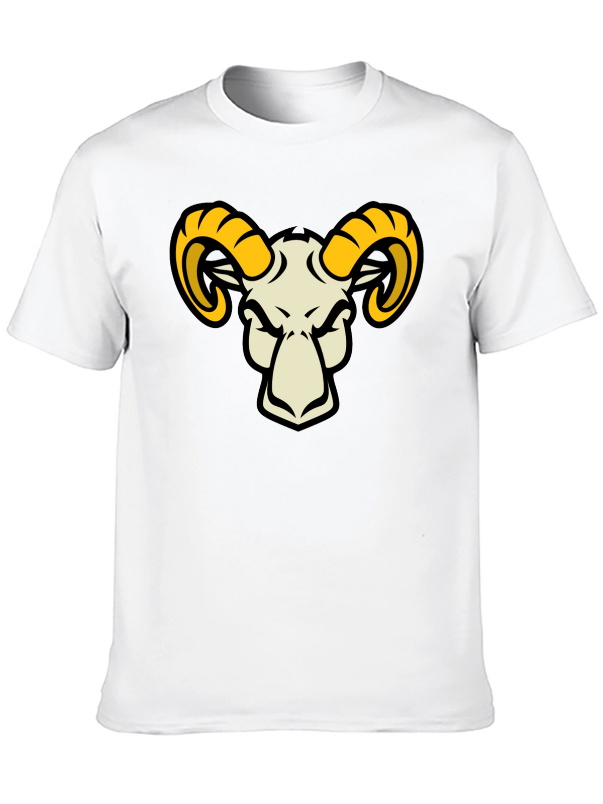 Ram Graphic Black T-Shirt
