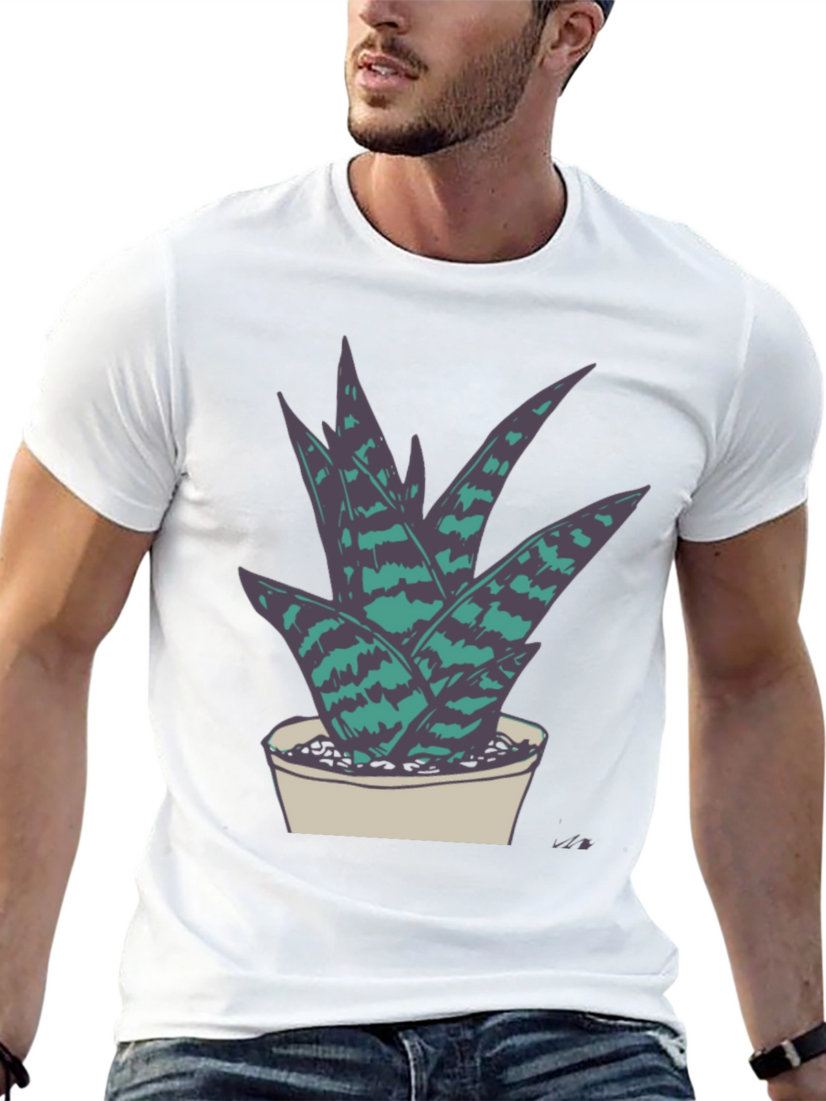 Aloe Plant Graphic Tee