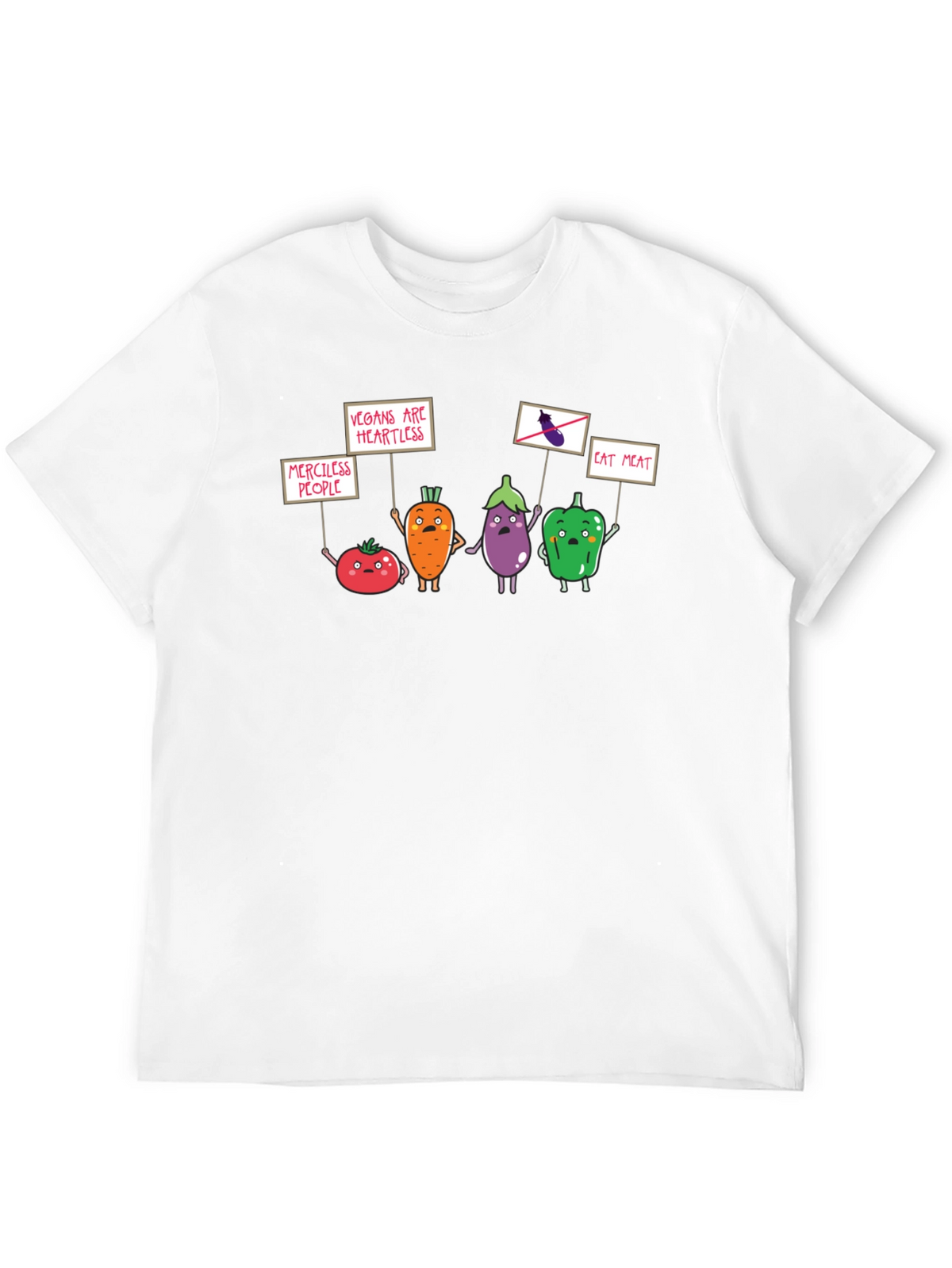 Vegan Protest Black T-Shirt