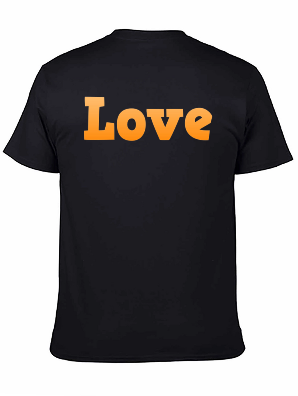 Love Graphic Print Crew Neck T-Shirt