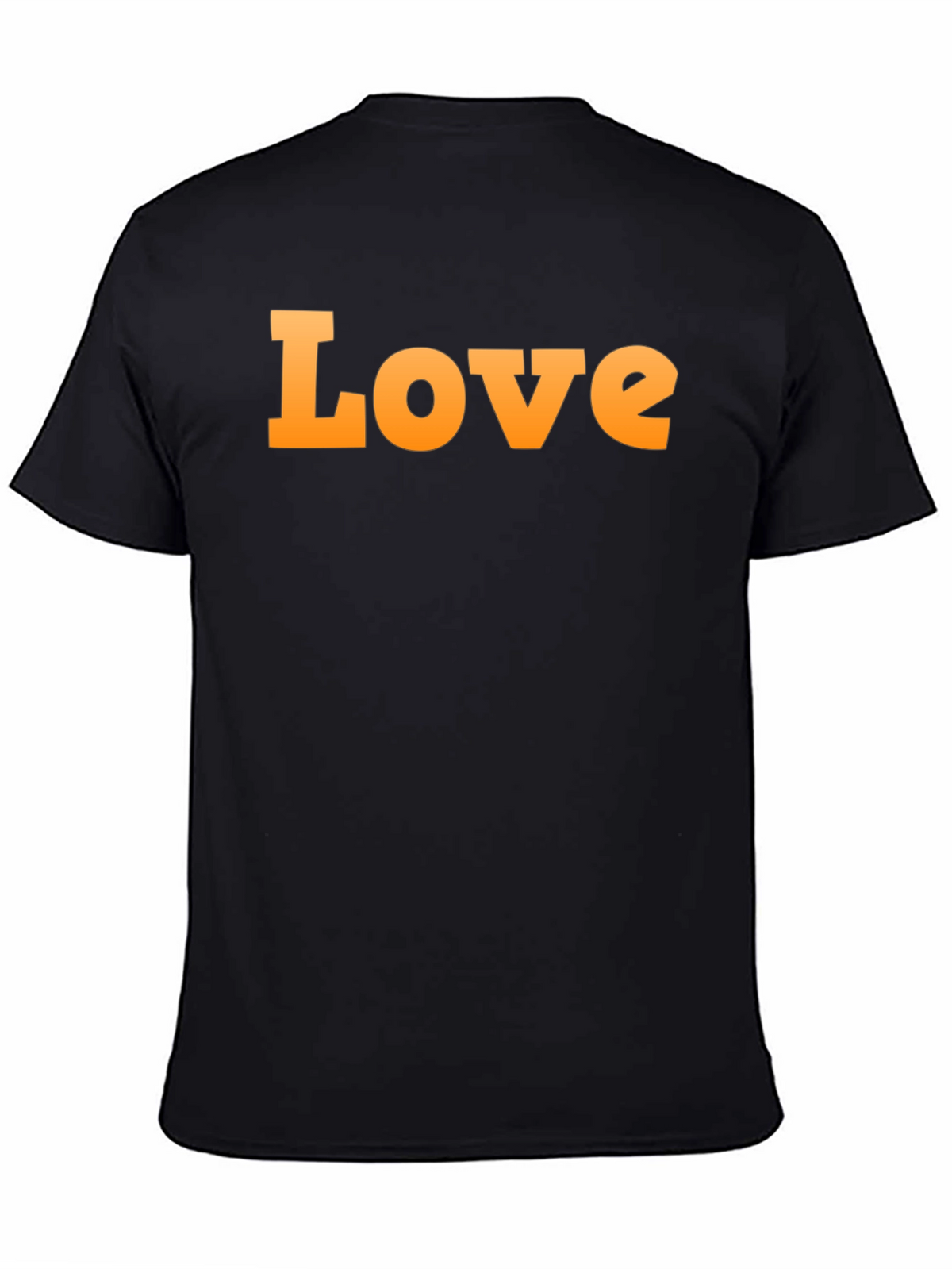 Love Graphic Print Crew Neck T-Shirt