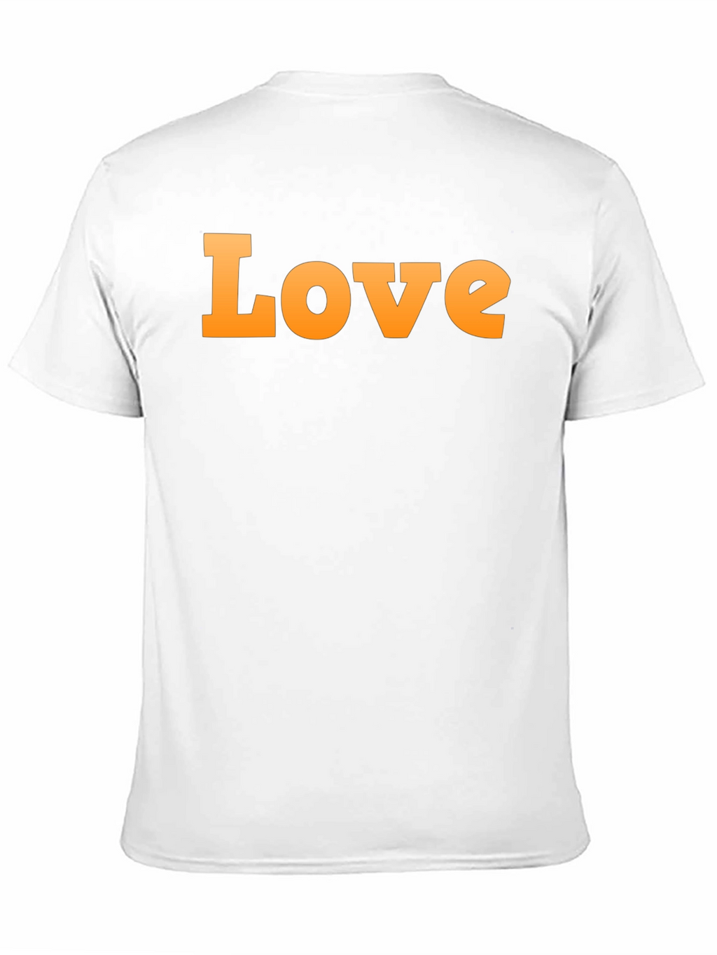 Love Graphic Print Crew Neck T-Shirt